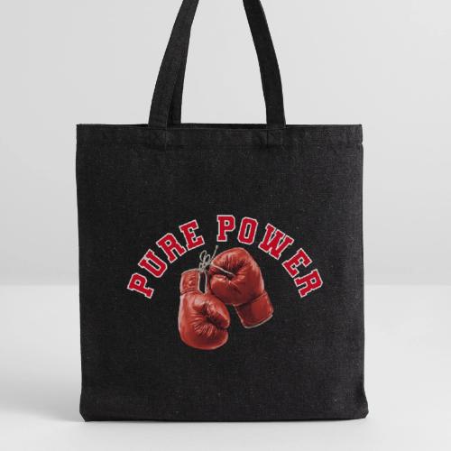Boxing: Pure Power Punch - Recycled Tote Bag
