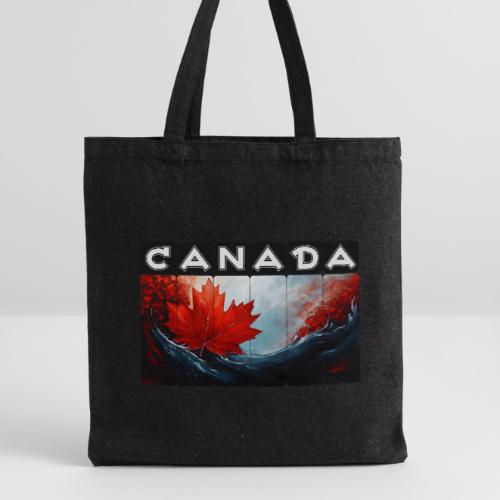 Canada Icon in Color - Recycled Tote Bag
