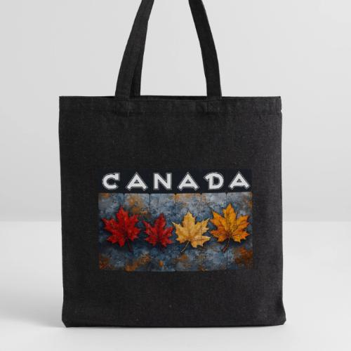 Colorful Canada Style - Recycled Tote Bag