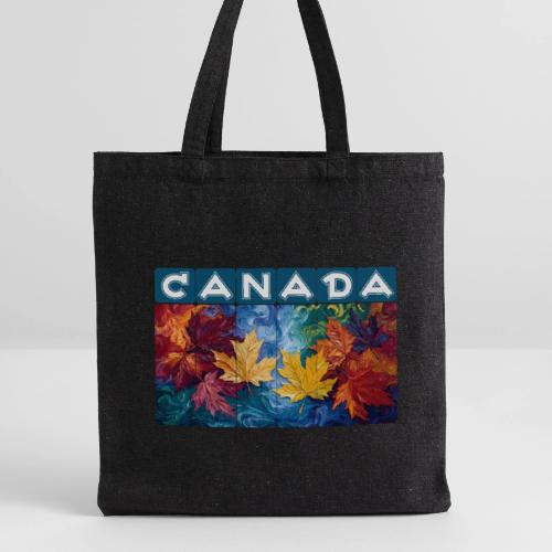 Canada in Brushstrokes - Recycled Tote Bag