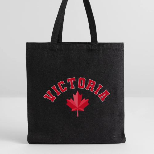 Victoria with maple leaf - Recycled Tote Bag