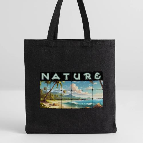Nature: Sun-Kissed Shore - Recycled Tote Bag
