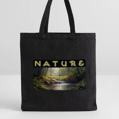 Nature: Verdant Bloom - Recycled Tote Bag