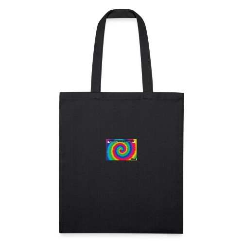 dye tie spiral free vector background - Recycled Tote Bag