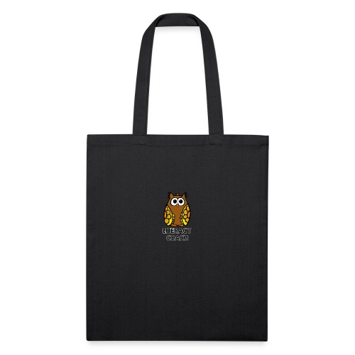 literacy coach png - Recycled Tote Bag