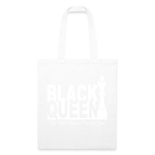 Black Queen Powerful - Recycled Tote Bag