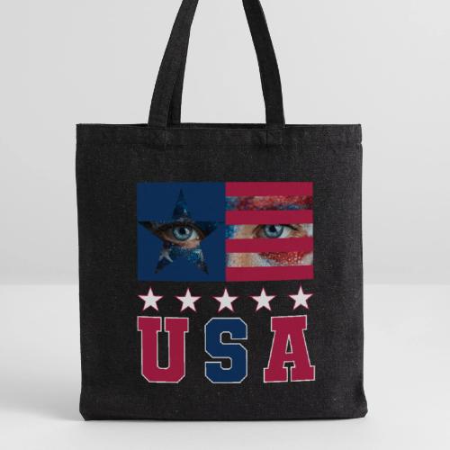 Stars and Vision USA - Recycled Tote Bag