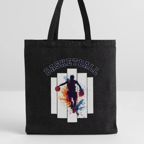 Basketball Never Stops - Recycled Tote Bag