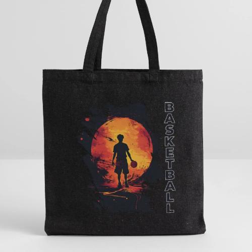 Basketball Blaze - Recycled Tote Bag