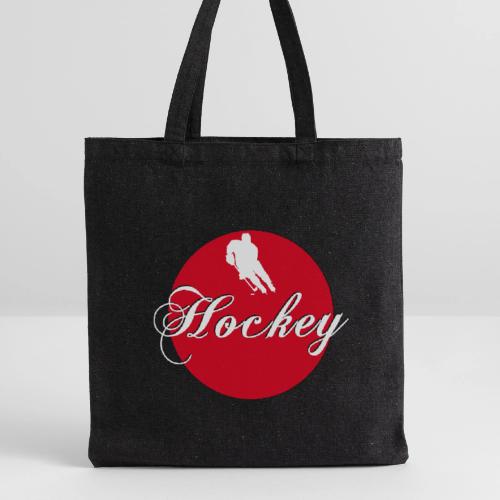 Hockey: Puck Zone - Recycled Tote Bag