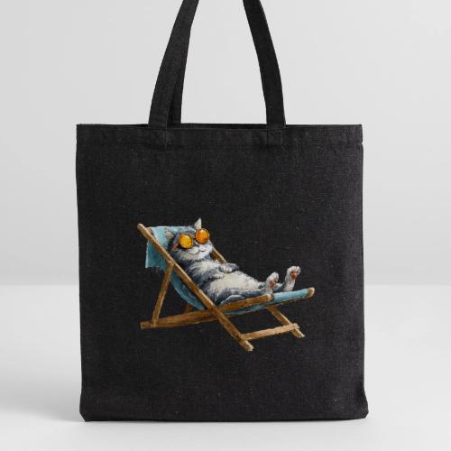 Sunshine Cat Mode - Recycled Tote Bag