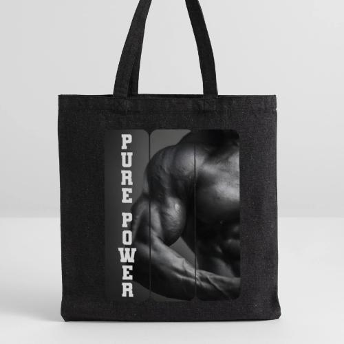 Bodybuilding: Pure Power - Recycled Tote Bag