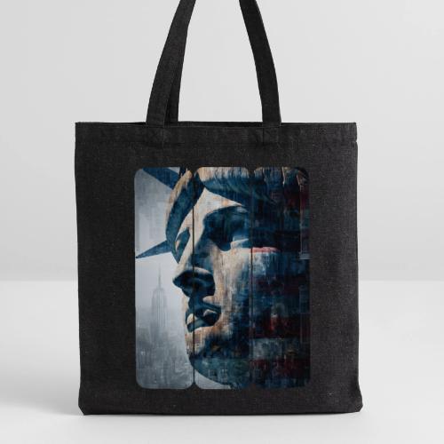USA: Urban Liberty Triptych - Recycled Tote Bag