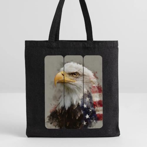 USA: Eagle of the Free - Recycled Tote Bag