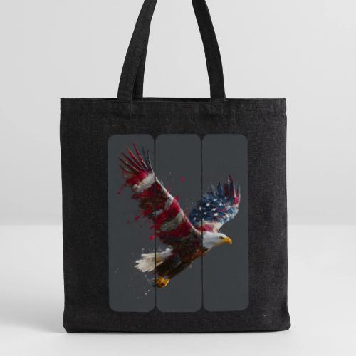 USA: Freedom in Flight - Recycled Tote Bag