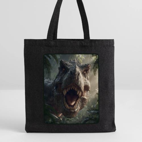 T Rex Jungle Roar Design - Recycled Tote Bag