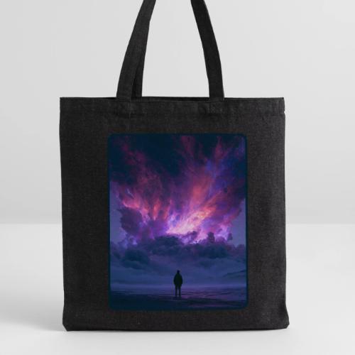 Cosmic Supernova Night Design - Recycled Tote Bag