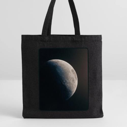 Crescent Moon Celestial Artwork - Recycled Tote Bag