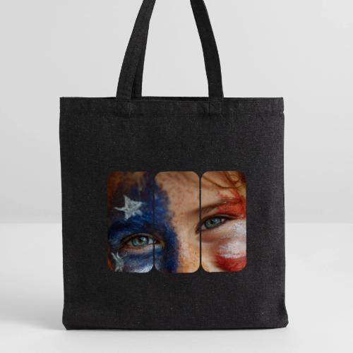 USA: Patriot Gaze - Recycled Tote Bag