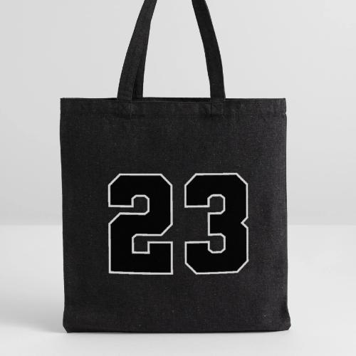 Varsity Number 23 Athletic Style - Recycled Tote Bag