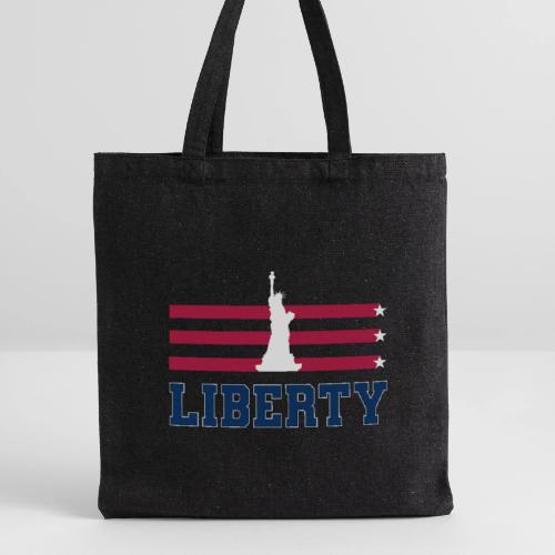 USA: Stars of Liberty - Recycled Tote Bag