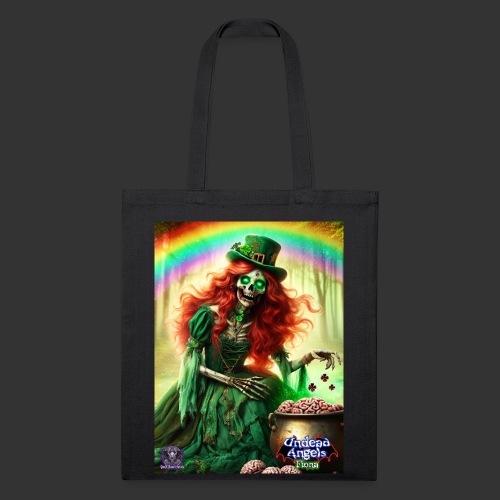 Fiona Undead Angel Leprechaun Queen #DFZ-007B - Recycled Tote Bag