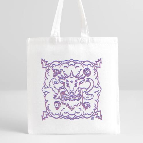 Revelation Lamb Purple - Recycled Tote Bag