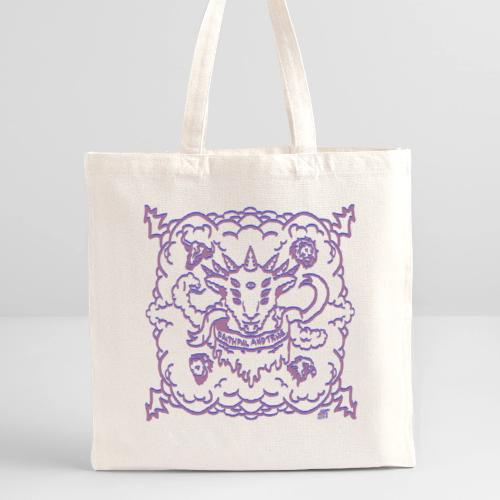 Revelation Lamb Purple - Recycled Tote Bag