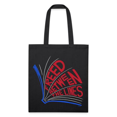 Freed Between the Lines - Recycled Tote Bag