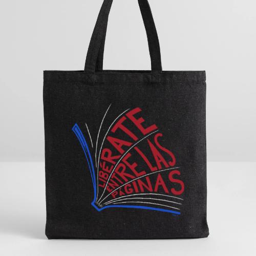 Freed Between the Lines (Spanish) - Recycled Tote Bag