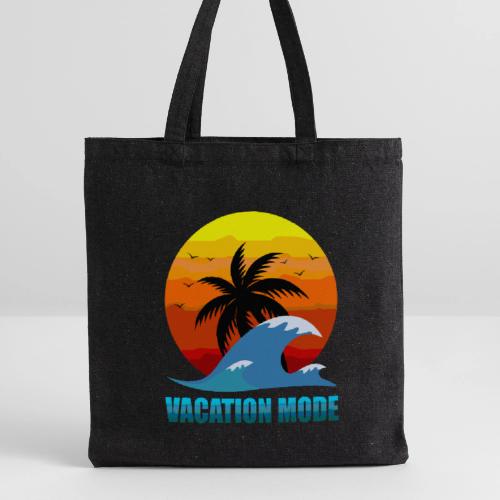 Vacation mode: Sunset Escape - Recycled Tote Bag