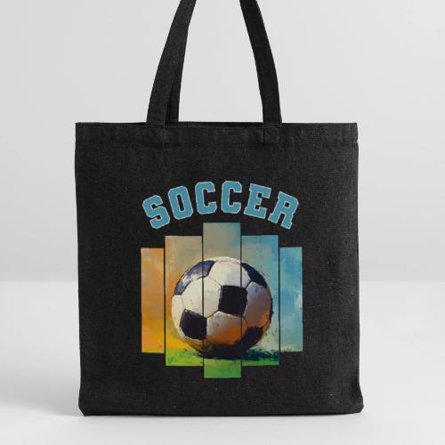 Soccer Ball Vibes - Recycled Tote Bag
