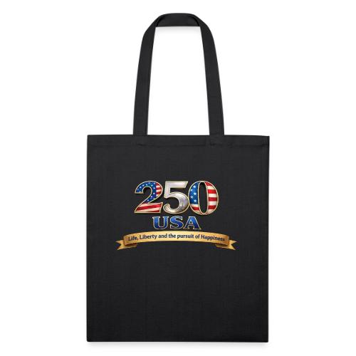 250 USA Liberty Banner - Recycled Tote Bag
