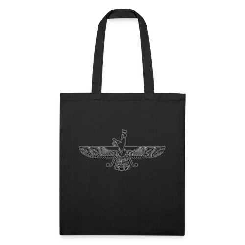 Farvahar - Glowing in the dark - Recycled Tote Bag