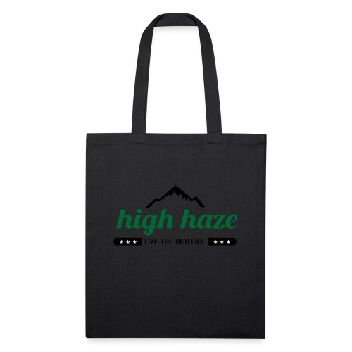 High Haze Logo (High Contrast) - Recycled Tote Bag