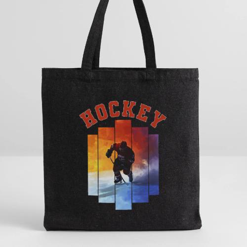 Hockey Rush - Recycled Tote Bag