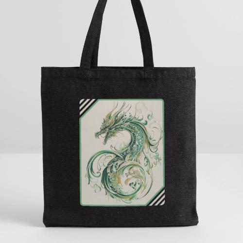 Brush of the Dragon - Recycled Tote Bag