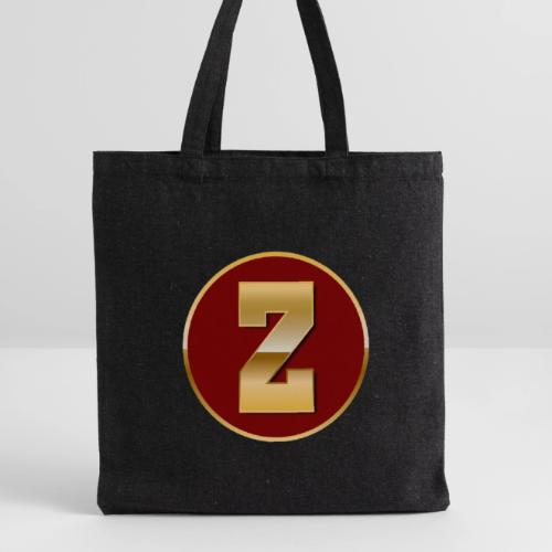 Letter Z – Capital Varsity Alphabet Monogram - Recycled Tote Bag
