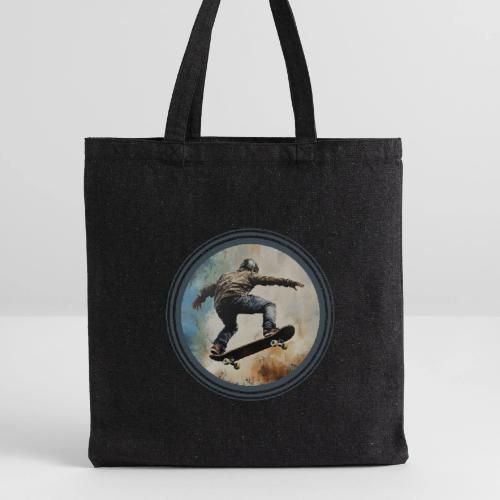Skateboarding Energy - Recycled Tote Bag