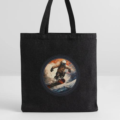Snowboarding Elevation - Recycled Tote Bag