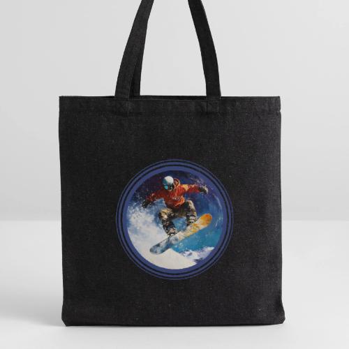 Snowboarding Rush - Recycled Tote Bag