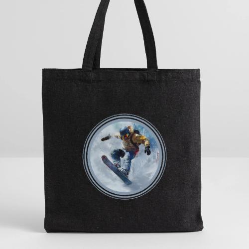 Snowboarding Life - Recycled Tote Bag