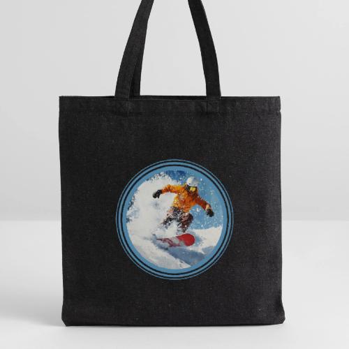 Snowboarding Edge - Recycled Tote Bag