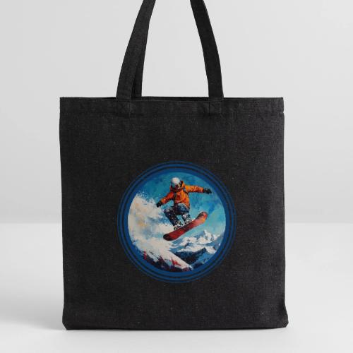 Snowboarding Vibes - Recycled Tote Bag