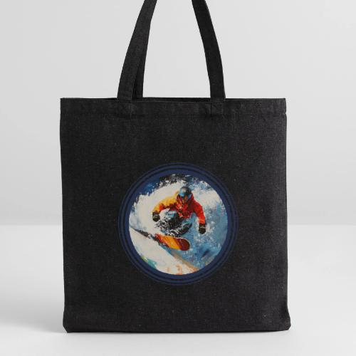 Snowboarding Rebel - Recycled Tote Bag