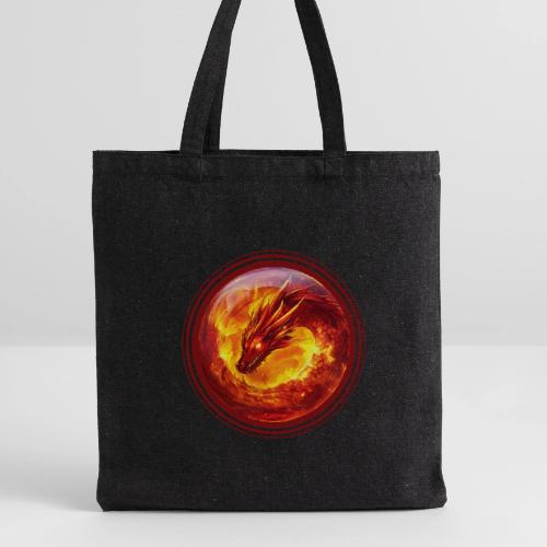 Dragon Blaze - Recycled Tote Bag