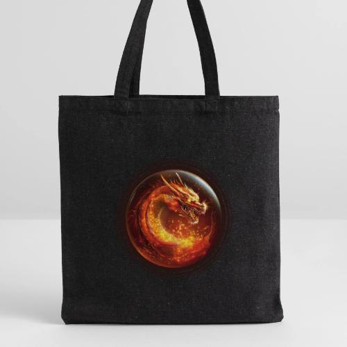 Shadow Dragon Rise - Recycled Tote Bag