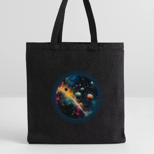 Painted Planetscape - Recycled Tote Bag