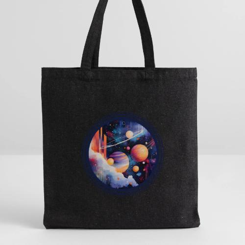 Floating Planetscape - Recycled Tote Bag