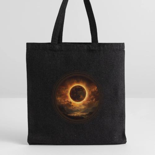 Eclipse Canvas - Recycled Tote Bag